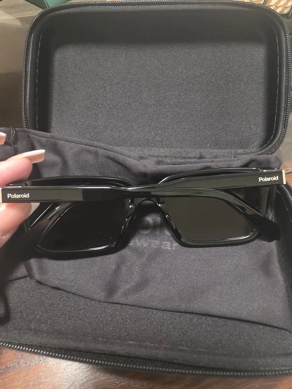 Polaroid Men's Black Polarized Sunglasses